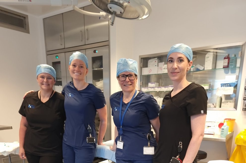 Fyrsta brjósklosaðgerðin í Orkuhúsinu