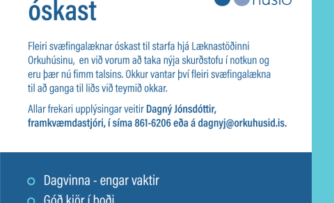 Svæfingalæknar óskast