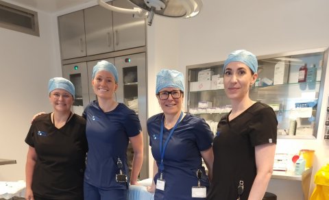 Fyrsta brjósklosaðgerðin í Orkuhúsinu